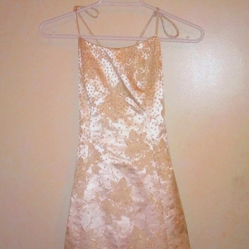 Jump Apparel Co. White Evening gown.